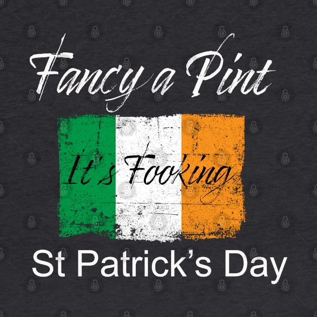 St Patricks Day 'Fancy a Pint' by Whites Designs